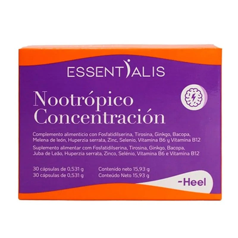 Heel Essentialis Nootropic Focus 30 kapselia