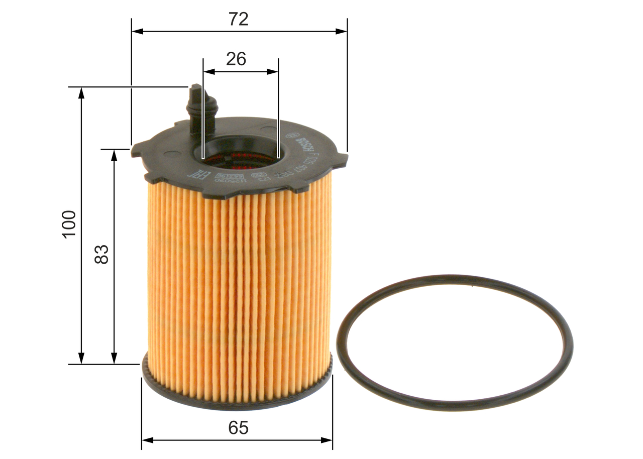 Bosch Öljynsuodatin F026407082