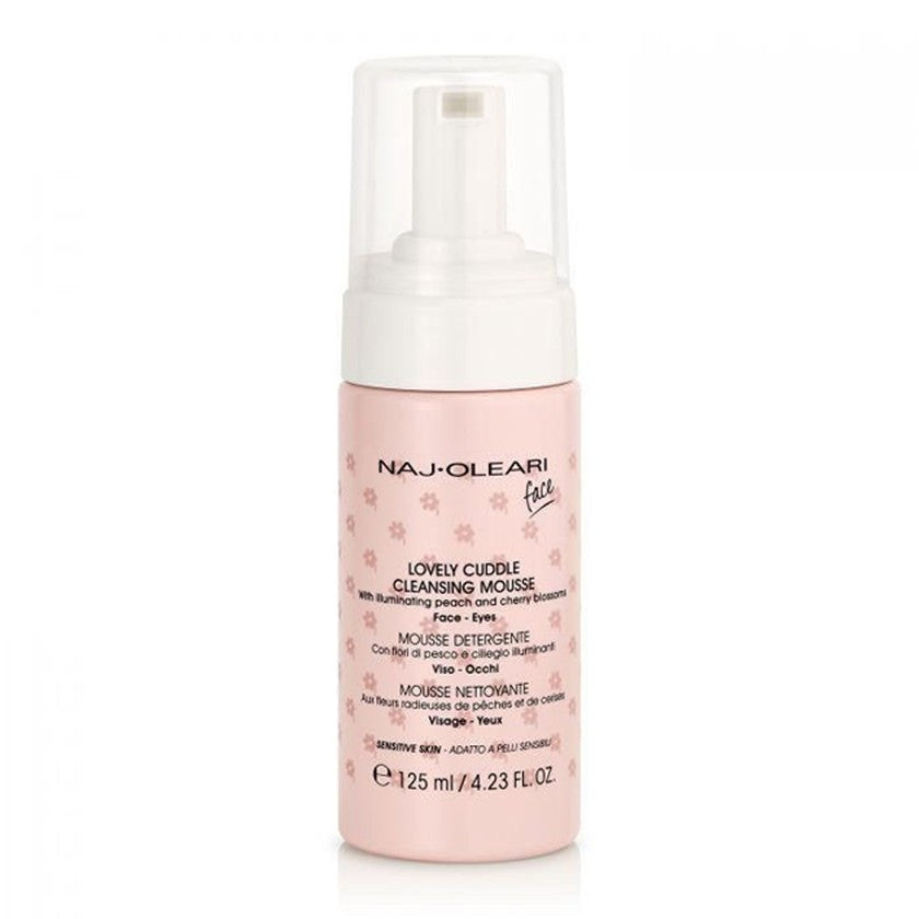 Naj·Oleari Lovely Cuddle Mousse puhdistava kasvot ja silmät 125 ml