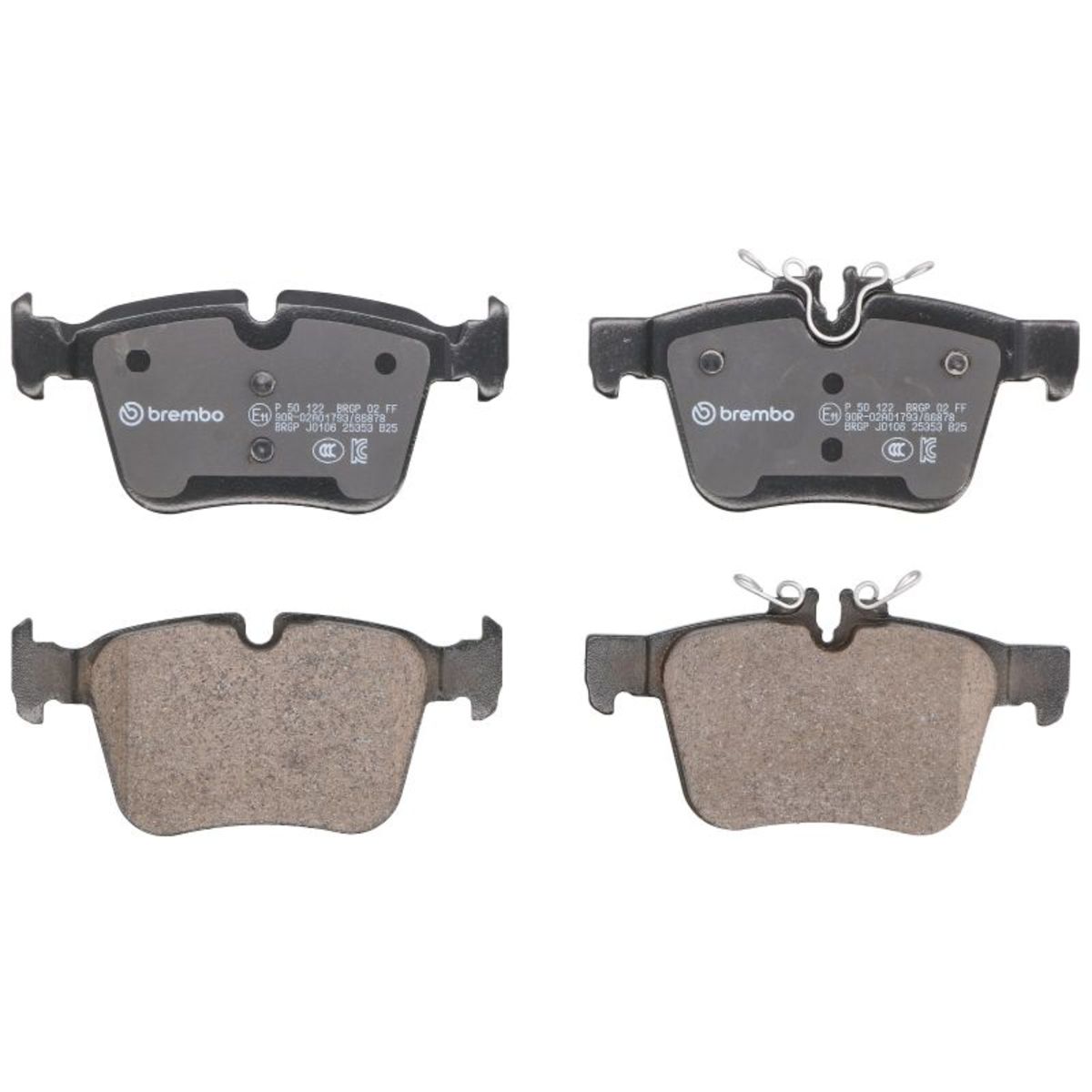 Jarrupalat, levyjarru BREMBO P 50 122