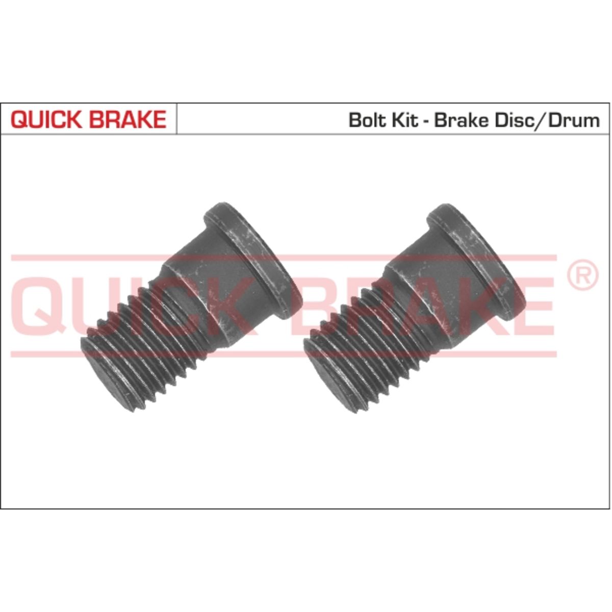 Ruuvi, jarrulevy QUICK BRAKE 11666K