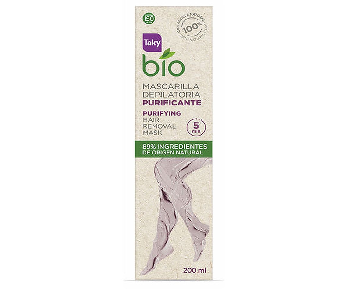 Puhdistava karvanpoistonaamio Naturale Taky Luomu 200ml