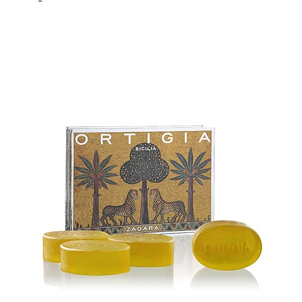 Ortigia Zagara Glyserin Soap Kit 4 x 100 g