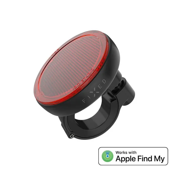 Kiinteä FIXED Tag Heijastin Find My - pyörän paikannin musta/punainen - Turvallisuustakuu. Helppo osamaksu. Ilmainen toimitus alkaen £170.