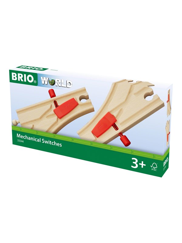Brio 33344 Mekanisk Växel/2 St