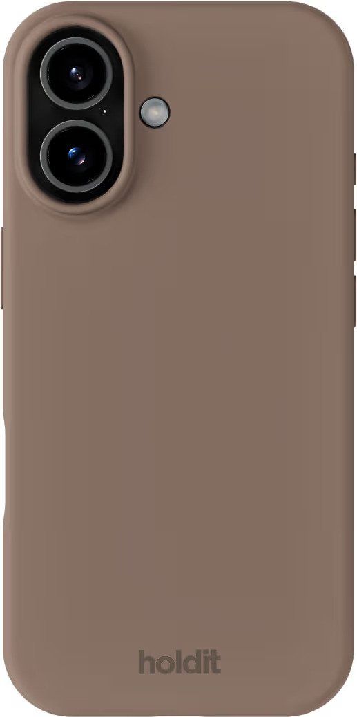 HOLDIT iPhone 17 -silikonikotelo (mokkaruskea)