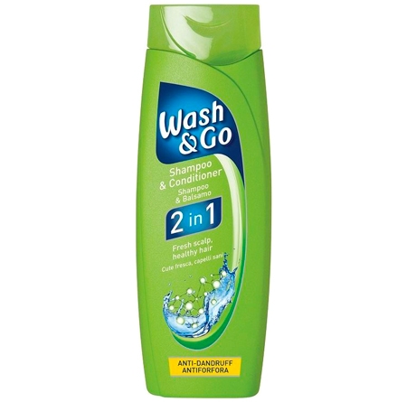 Wash & Go 2in1 hilsettä ehkäisevä shampoo - 200ml