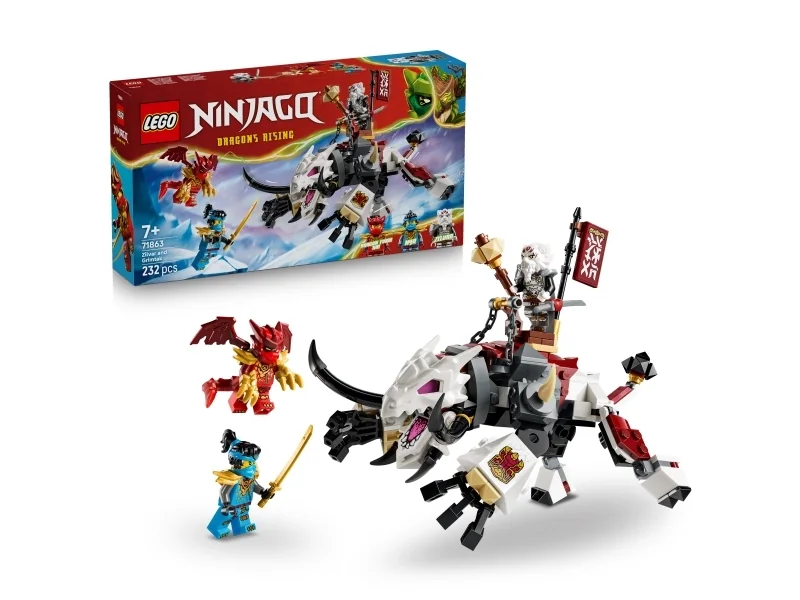 LEGO Ninjago 71863 Zilvar ja lohikäärmepeto Grimtak