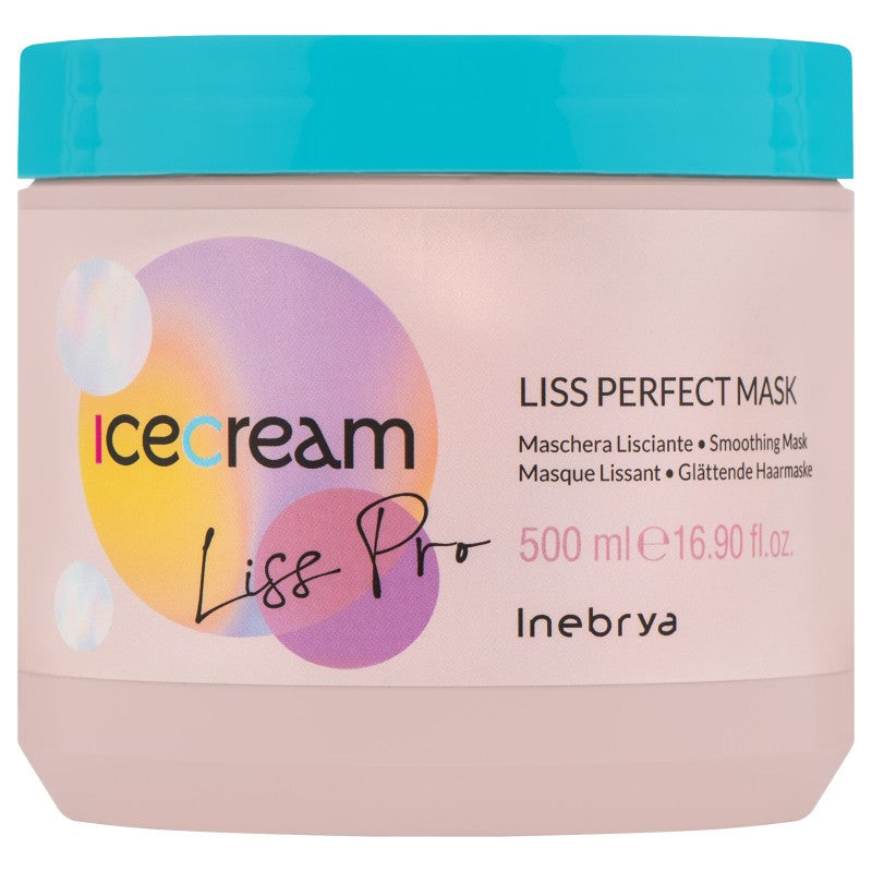 Inebrya Jäätelö Liss Pro Liss Perfect -naamio - 500 ml