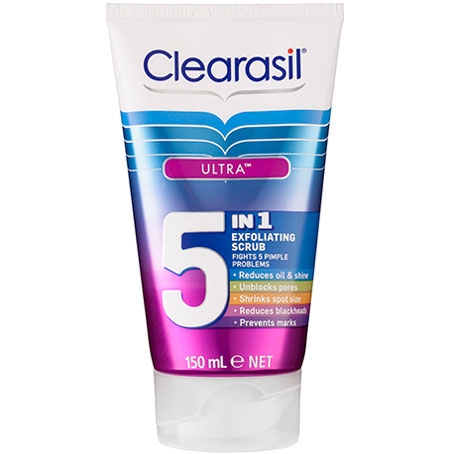 Clearasil Multi-Action kuoriva kuorinta - 150ml