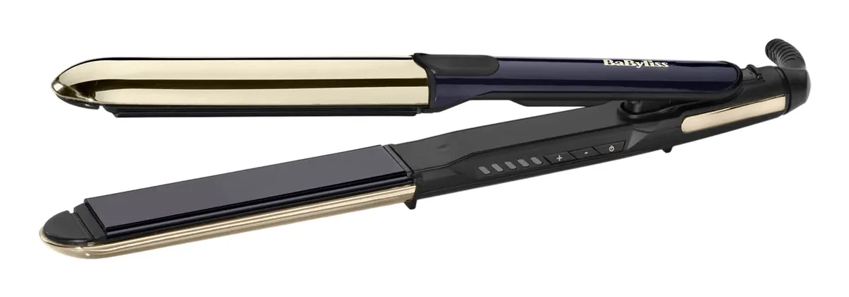 BaByliss Black Onyx Styler ST484E -suoristusrauta, musta/kulta