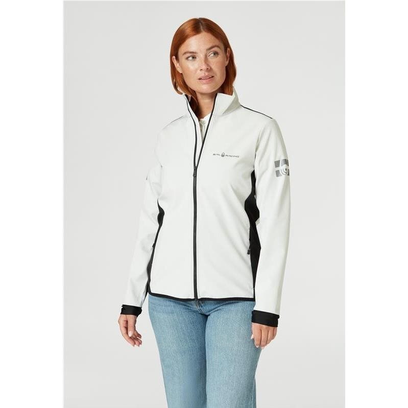 Sail Racing W Spray Softshell Storm White - S