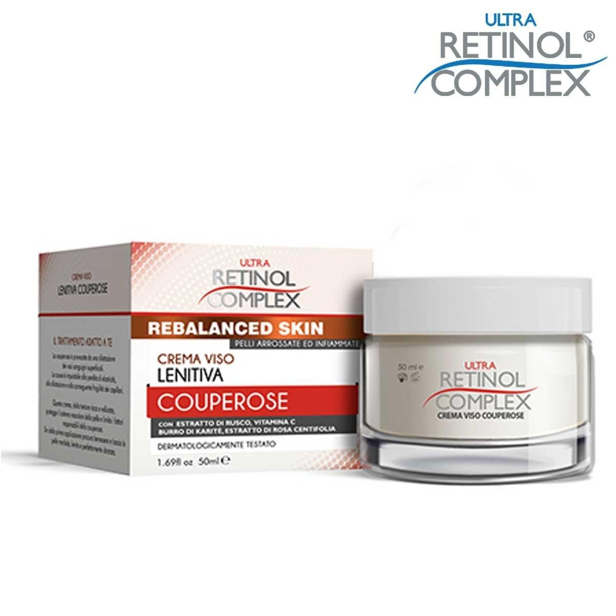Retinol Complex Ultra Rauhoittava Kasvovoide Couperose 50 ml