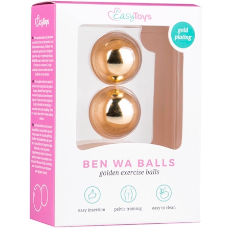 Gold Ben Wa Balls 25mm Geishakuulat