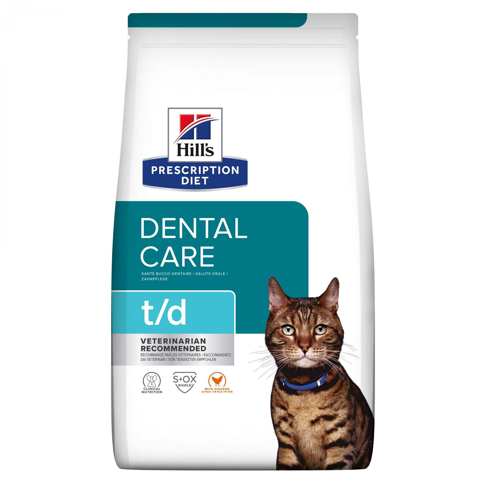 Hill's Feline t/d Dental Care 1,5 kg