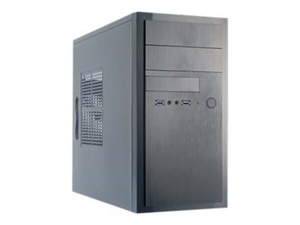Chieftec HT-01B-350GPB -miditornikotelo, musta