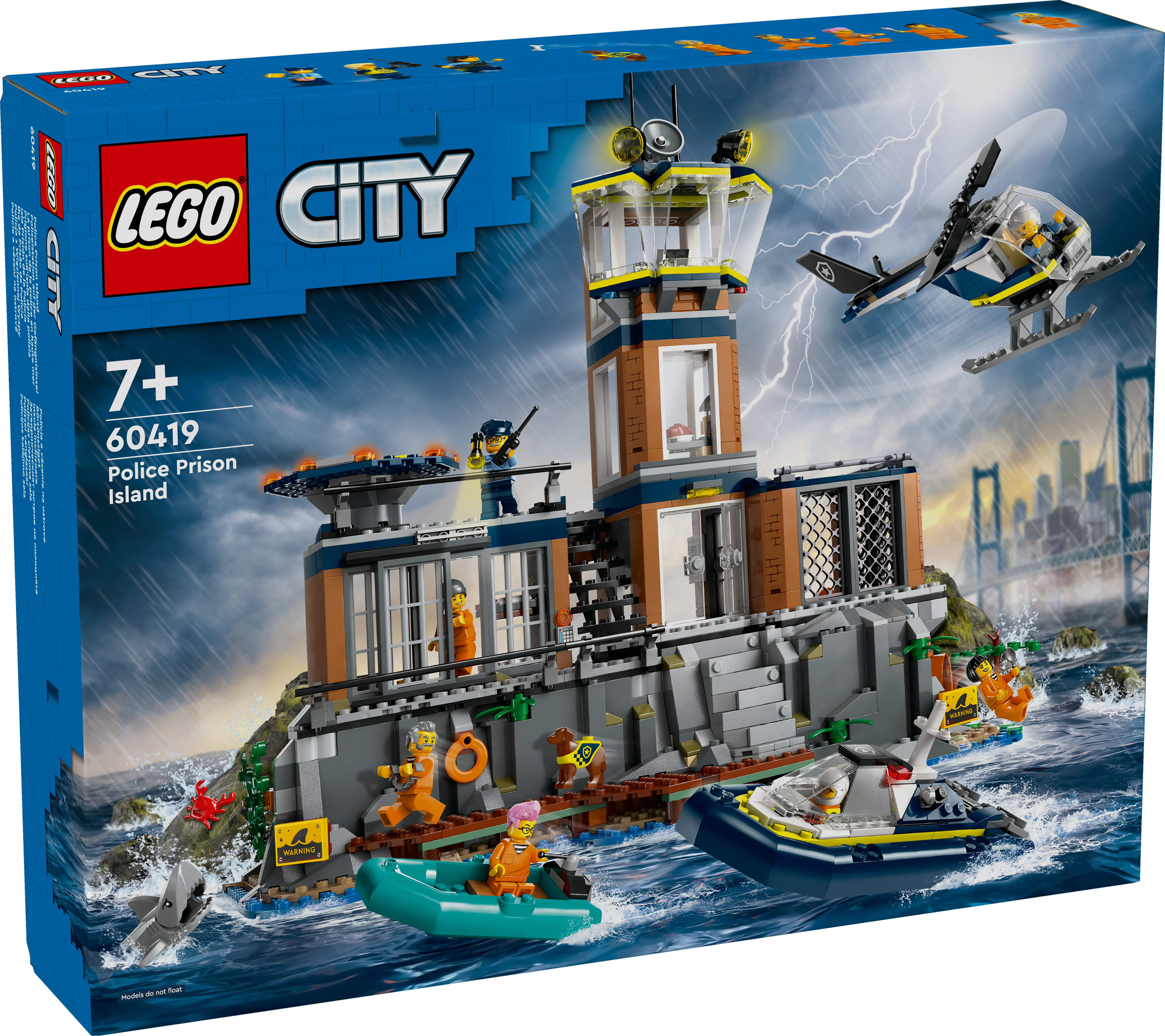 LEGO City 60419 Poliisivoimien Vankisaari