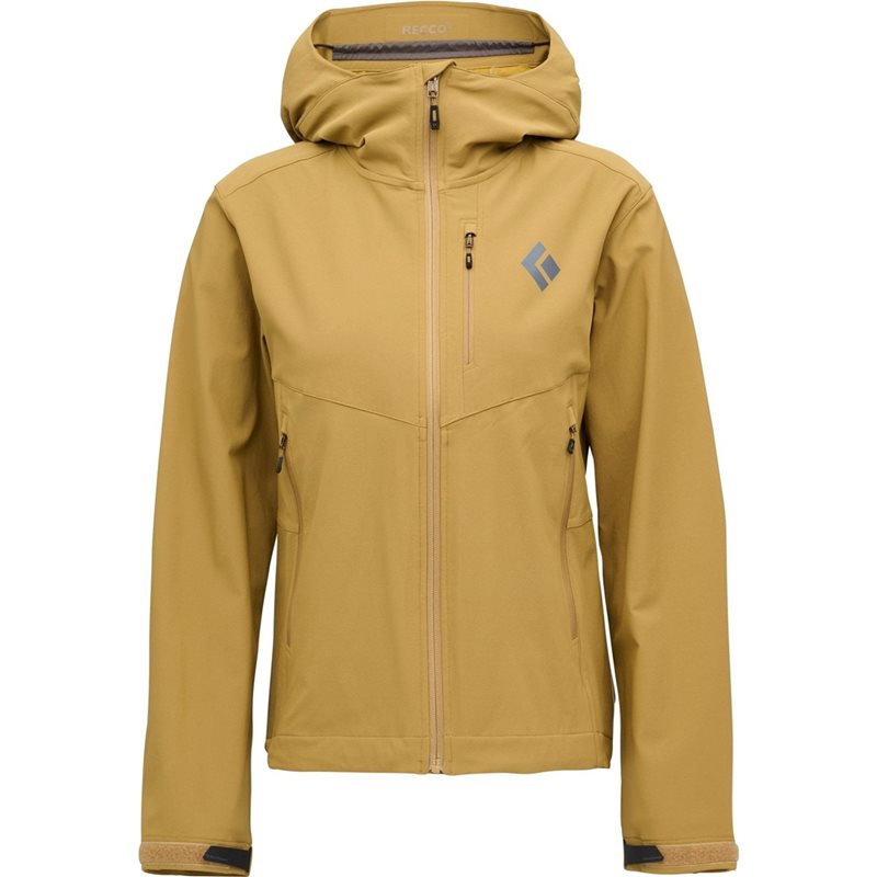 Black Diamond W Dawn Patrol Softshell Flax - S