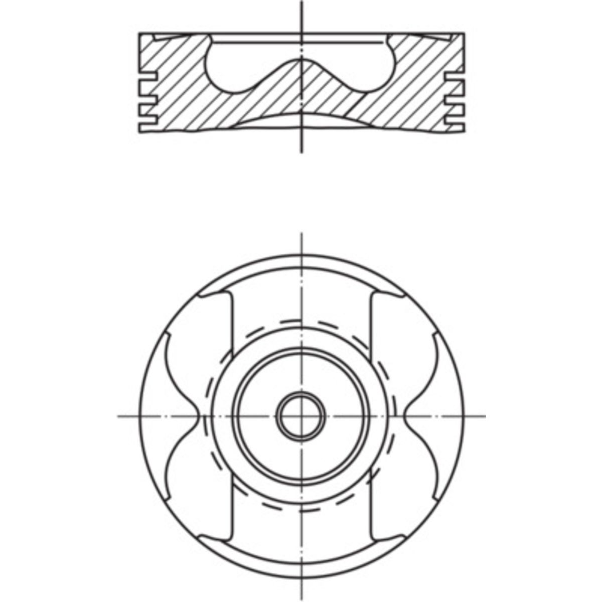 Männät MAHLE 021 PI 00125 002