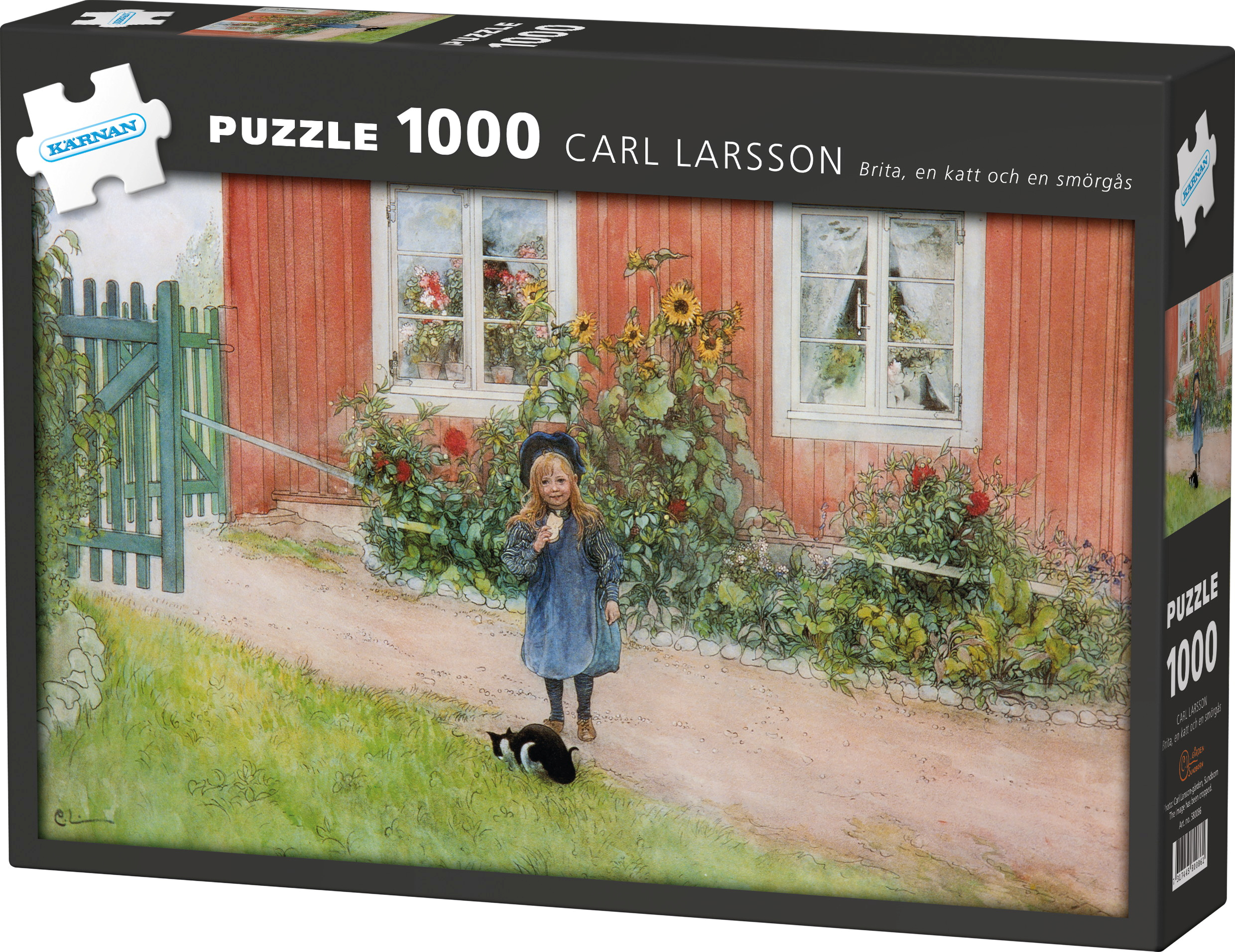 Palapeli Carl Larsson Brita ja kissa 1000 palaa, Kärnan