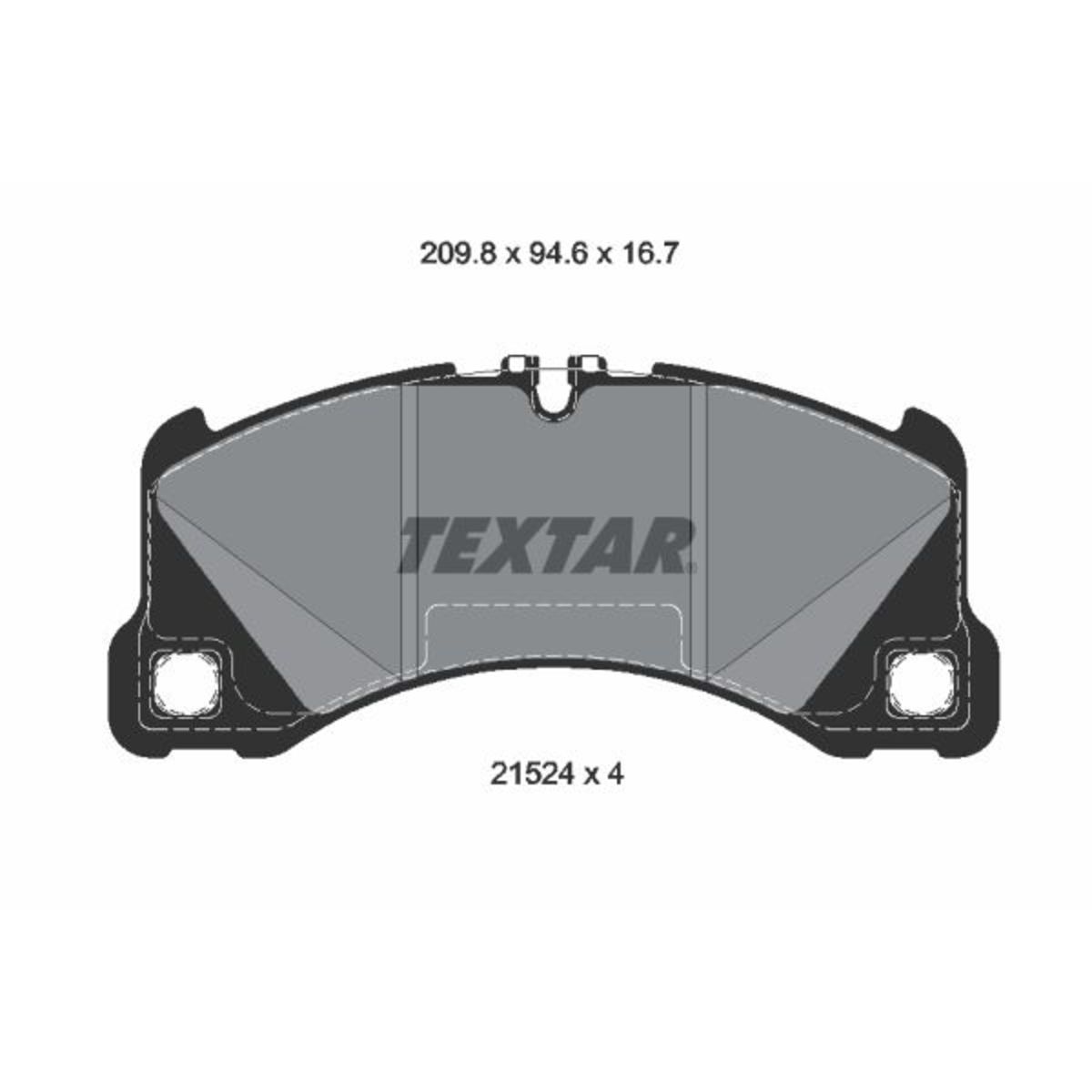Jarrupalat, levyjarru TEXTAR 2152401