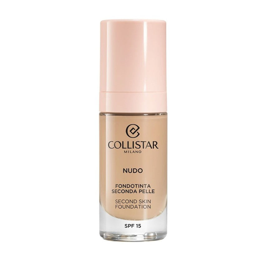 Collistar Second Skin Makeup Foundation Spf15 2r-Rosy Beige 30 ml