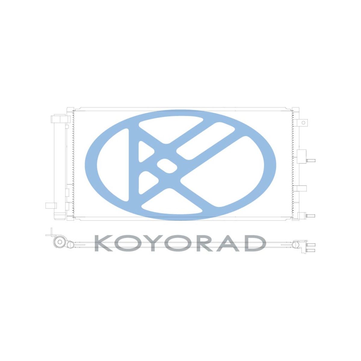 Lauhdutin, ilmastointilaite KOYORAD CD821572