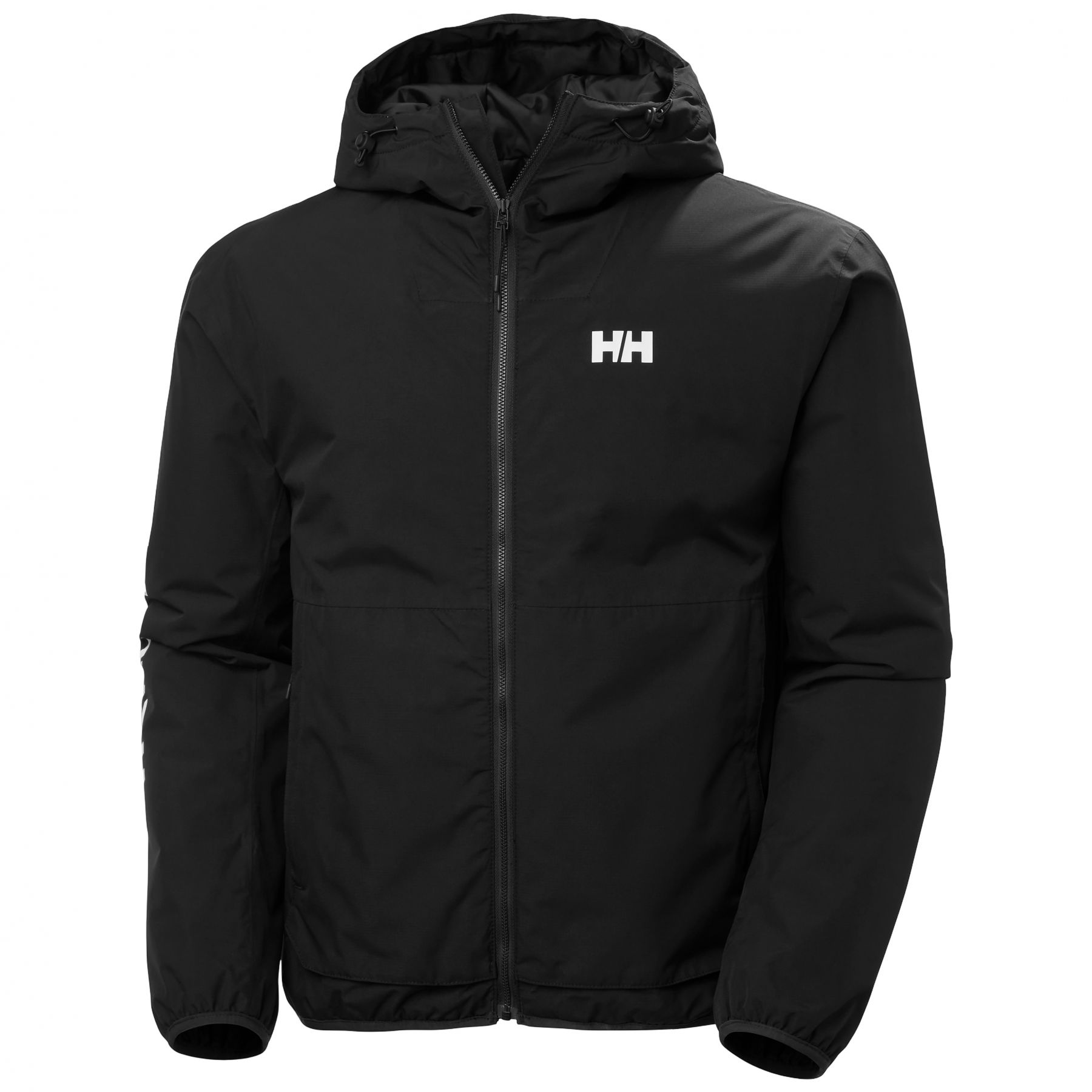 HELLY HANSEN Ulkoilutakki 'ERVIK' musta / valkoinen