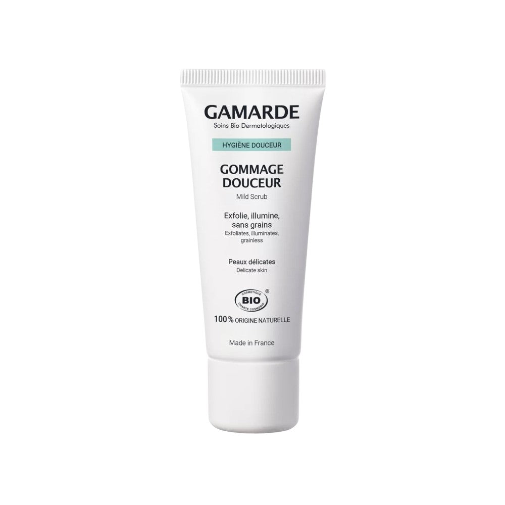 Gamarde - Softness Hygiene - Softness Scrub - kuorinta, valaistus ja viljaton - ORGANIC 40 ml