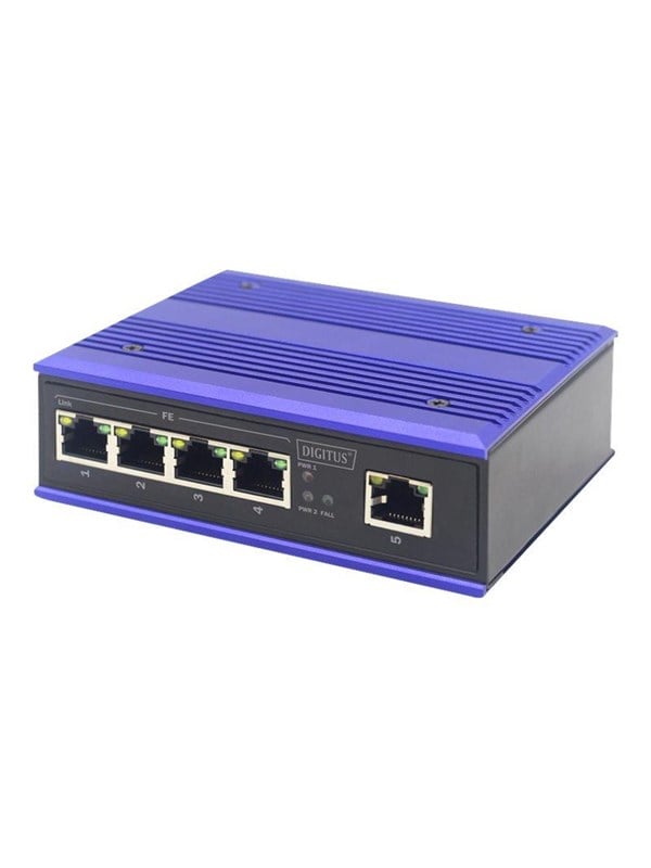 Digitus 5-portars Industrial Fast Ethernet Switch