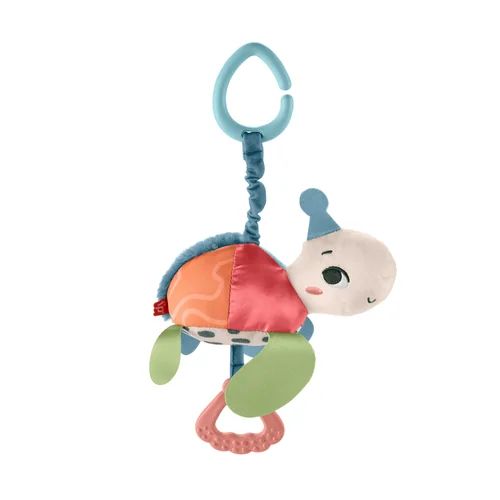 Fisher-Price Baby Stroller Turtle Plush Toy