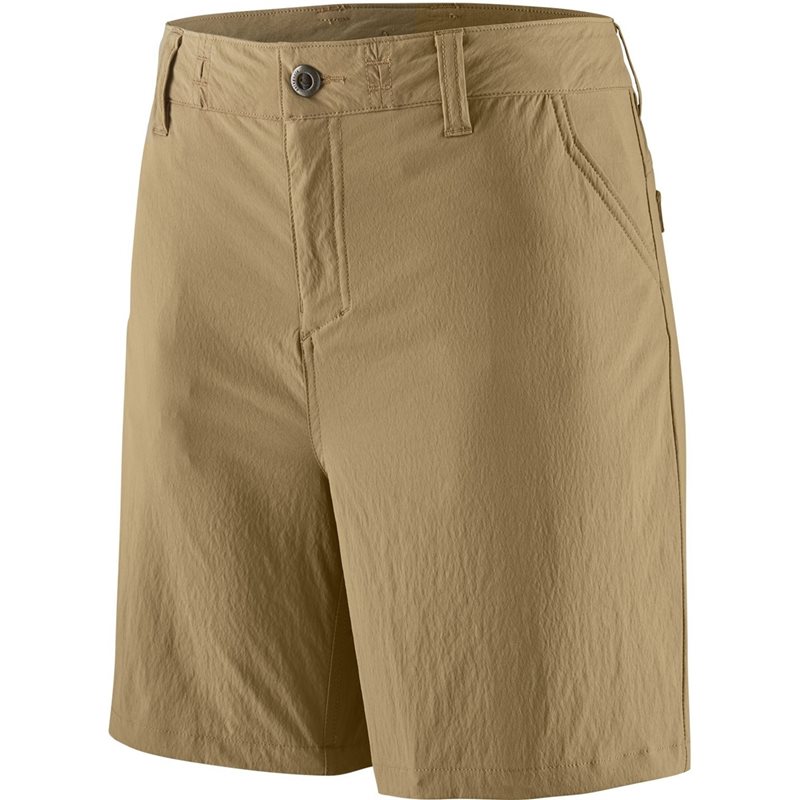 Patagonia W's Quandary Shorts- 7 in. Classic Tan - 4