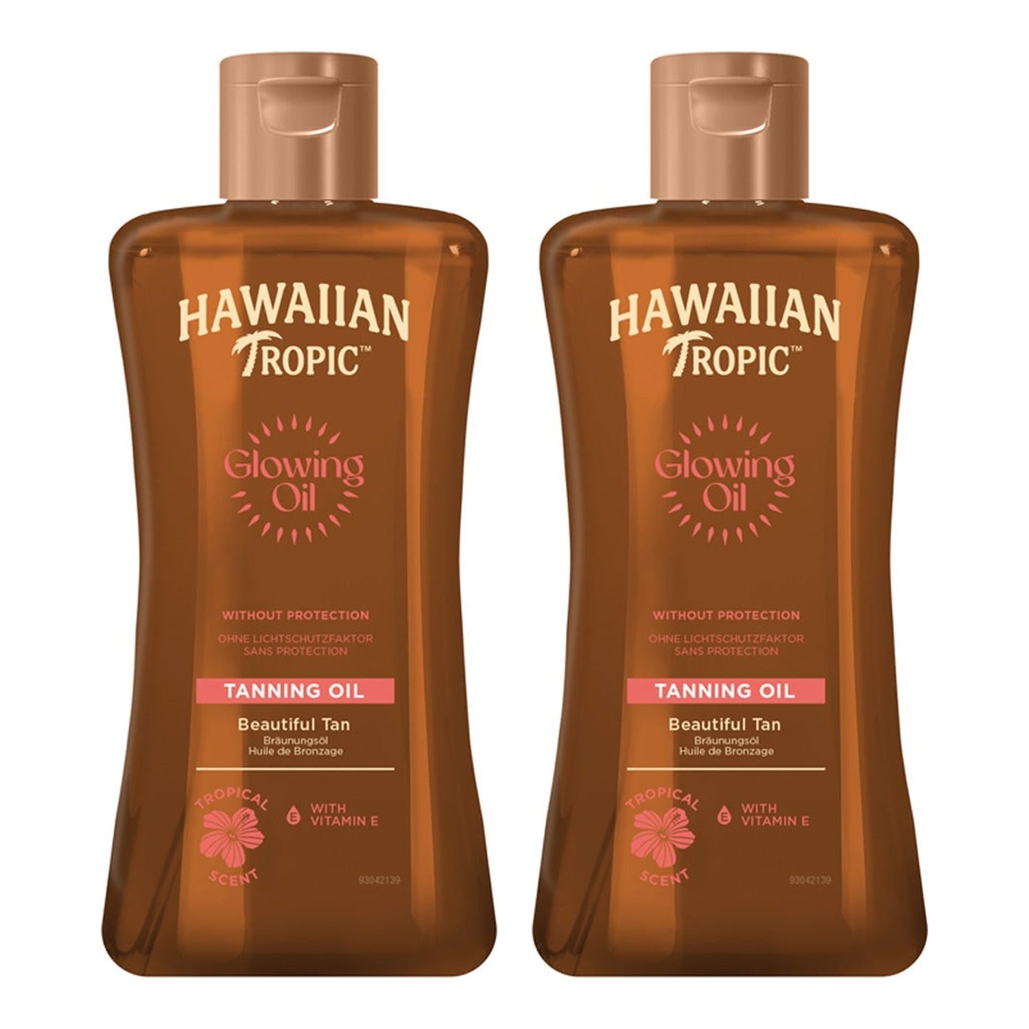 Hawaiian Tropic Glowing Oil Tanning Oil Coconut - 200 ml