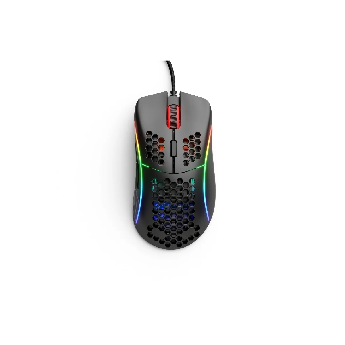 Glorious Gaming Model D, Oikeakätinen, Optinen, USB A-tyyppi, 12000 DPI, 1 ms, Musta