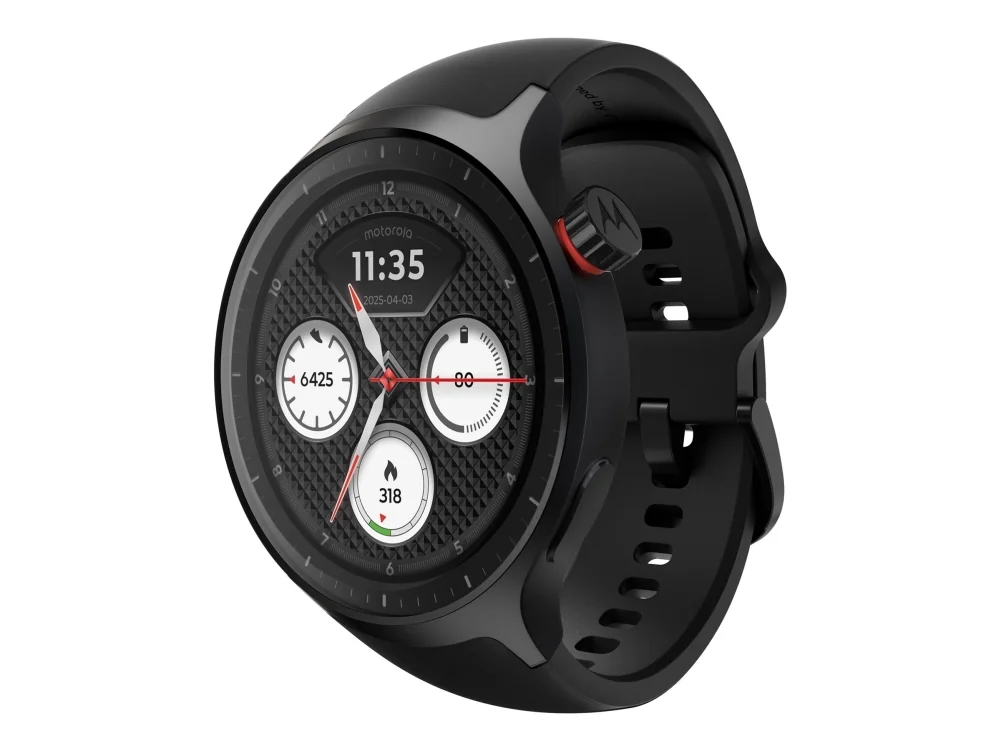 Motorola moto watch - Matte Black