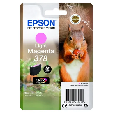 Epson Epson 378 Mustepatruuna vaalea magenta T3786 Vastaa: N/A