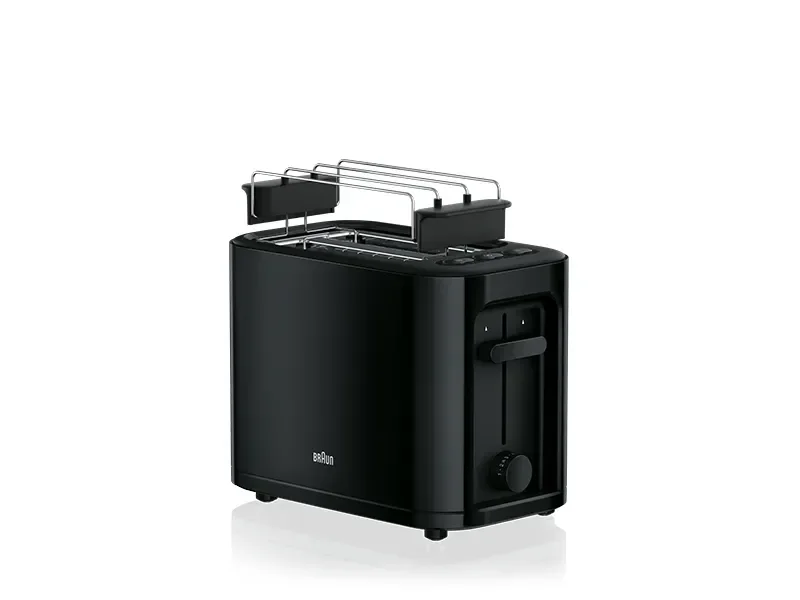Braun PurEase HT3010 BK - Puhdistuslaite - 2 skive - 2 Holdere - lajittelu