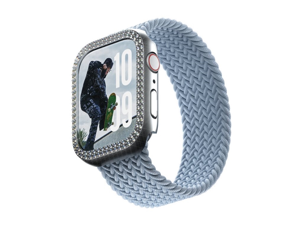 SAFE by PanzerGlass Bling Bumper Silver Apple Watch Series 10 | 46mm