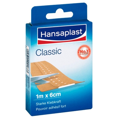 Hansaplast Classic laastarit - 1 m