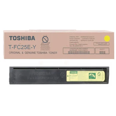 TOSHIBA TOSHIBA T-FC 25 EY Värikasetti keltainen 6AJ00000081 Vastaa: N/A