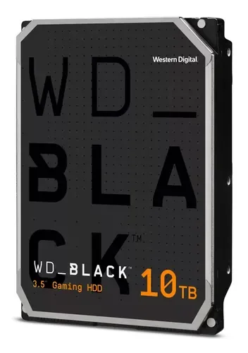 WD _MUSTA_ - 10TB - Kovalevy - WD102FZBX - SATA-600 - 3.5"