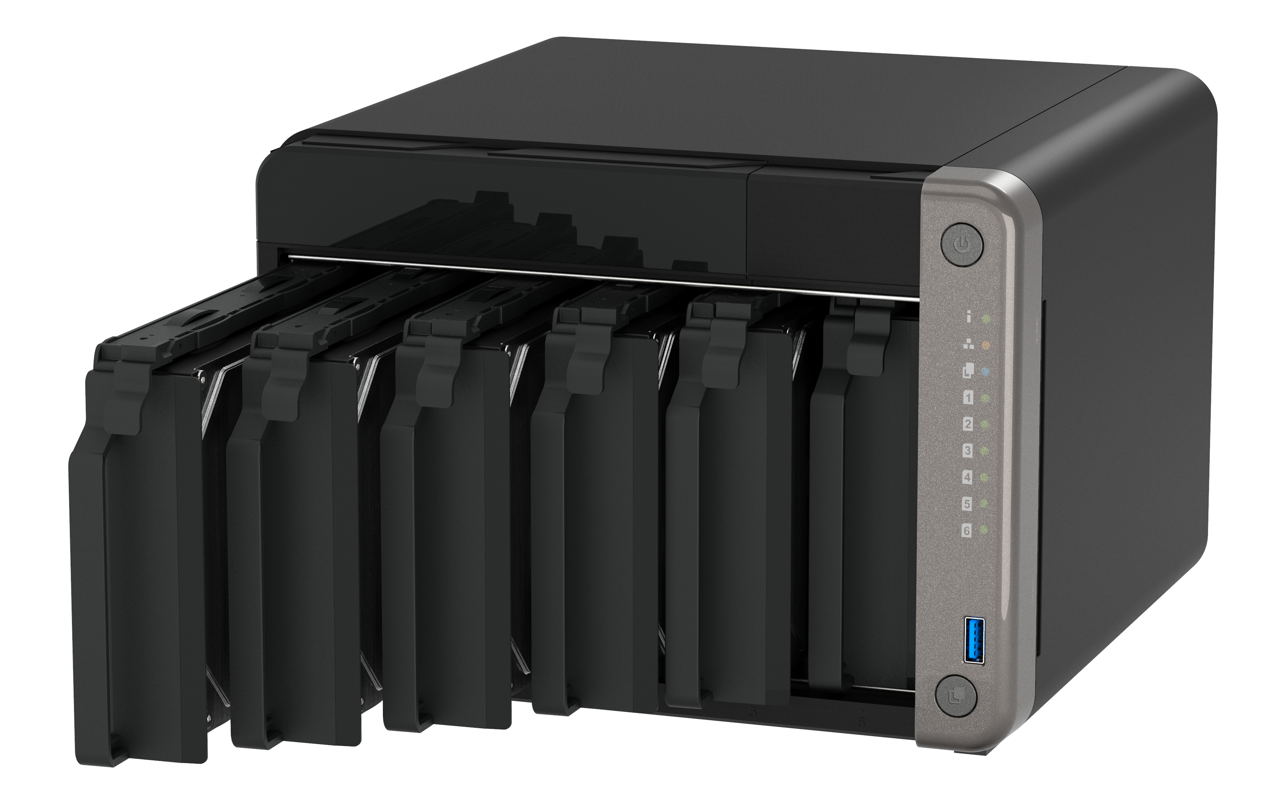 Qnap Ts-ai642-8g Nas- Ja Tallennuspalvelimet Tower Arm Cortex-a76 8 Gb Musta