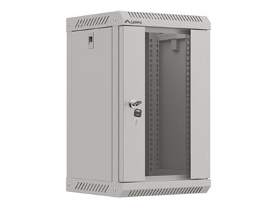 LANBERG 10 9U 300X300 HARMAA LASIOVELLINEN ASENNUSTELINE (FLAT PACK)
