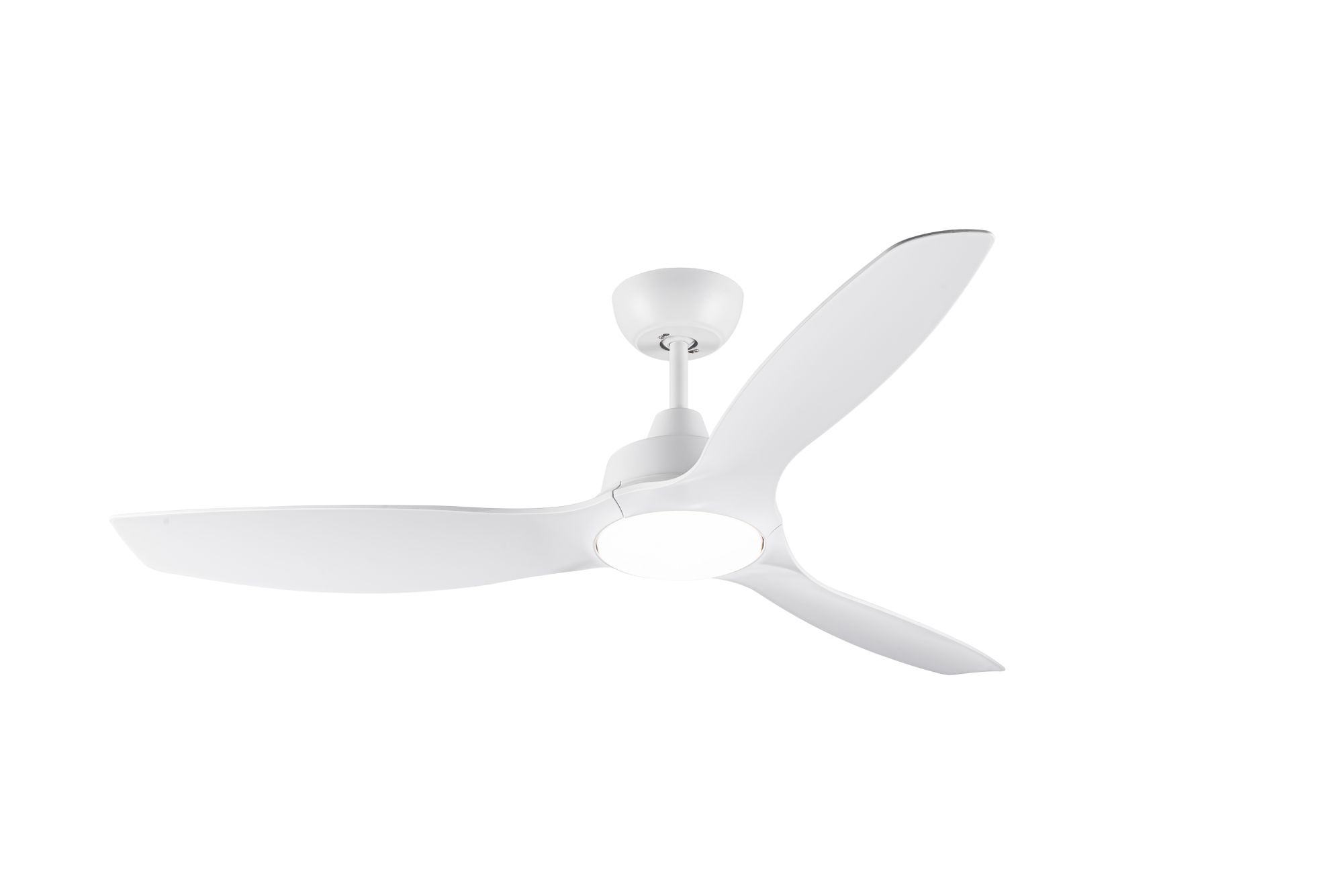 Kiinteälapainen kattotuuletin 52 35W+24W valkoinen