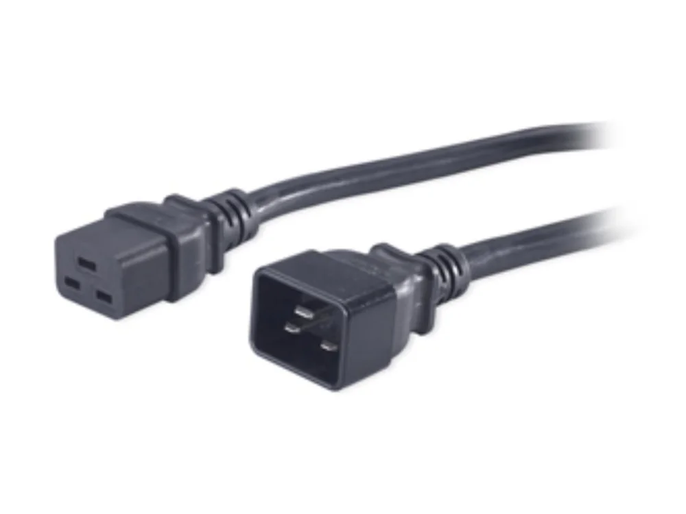 APC - Strømkabel - IEC 60320 C19 til IEC 60320 C20 - 1,98 m - lajittelu - P/N: SMT2200I-AR, SMT2200R2I-AR, SMT3000I-AR, SMT3000R2I-AR, SRT1500XLI, SRT2200XLI-KR varten