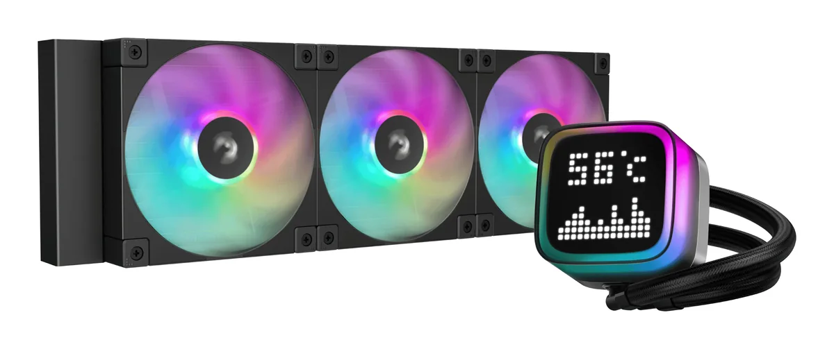 DeepCool LP360 - Black - CPU Vesijäähdytys - Max 39 dBA