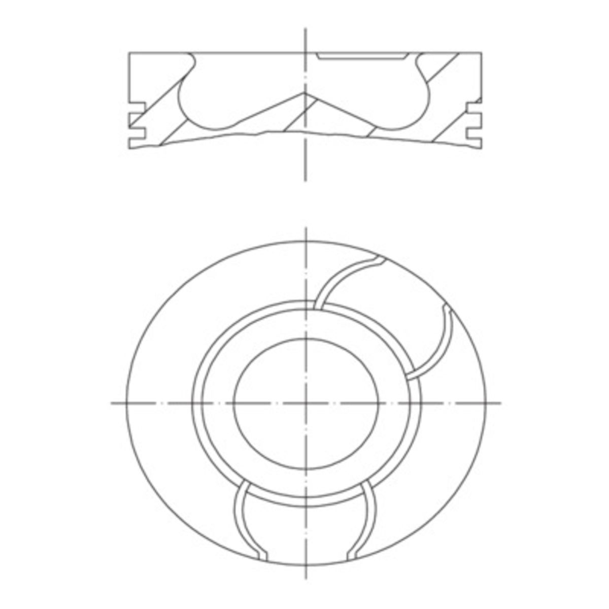Männät MAHLE 021 PI 00124 002