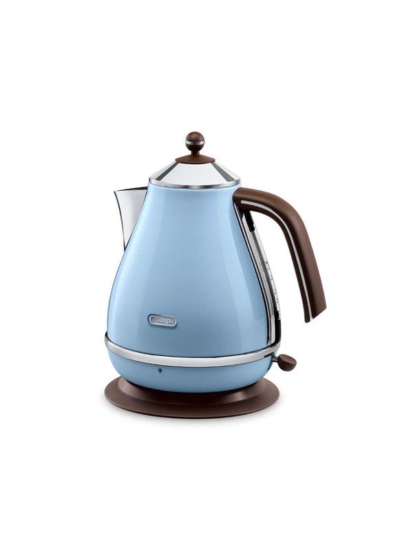 De'Longhi Icona Vintage KBOV2001.AZ -vedenkeitin, 1,7 l, 2000 W, sininen