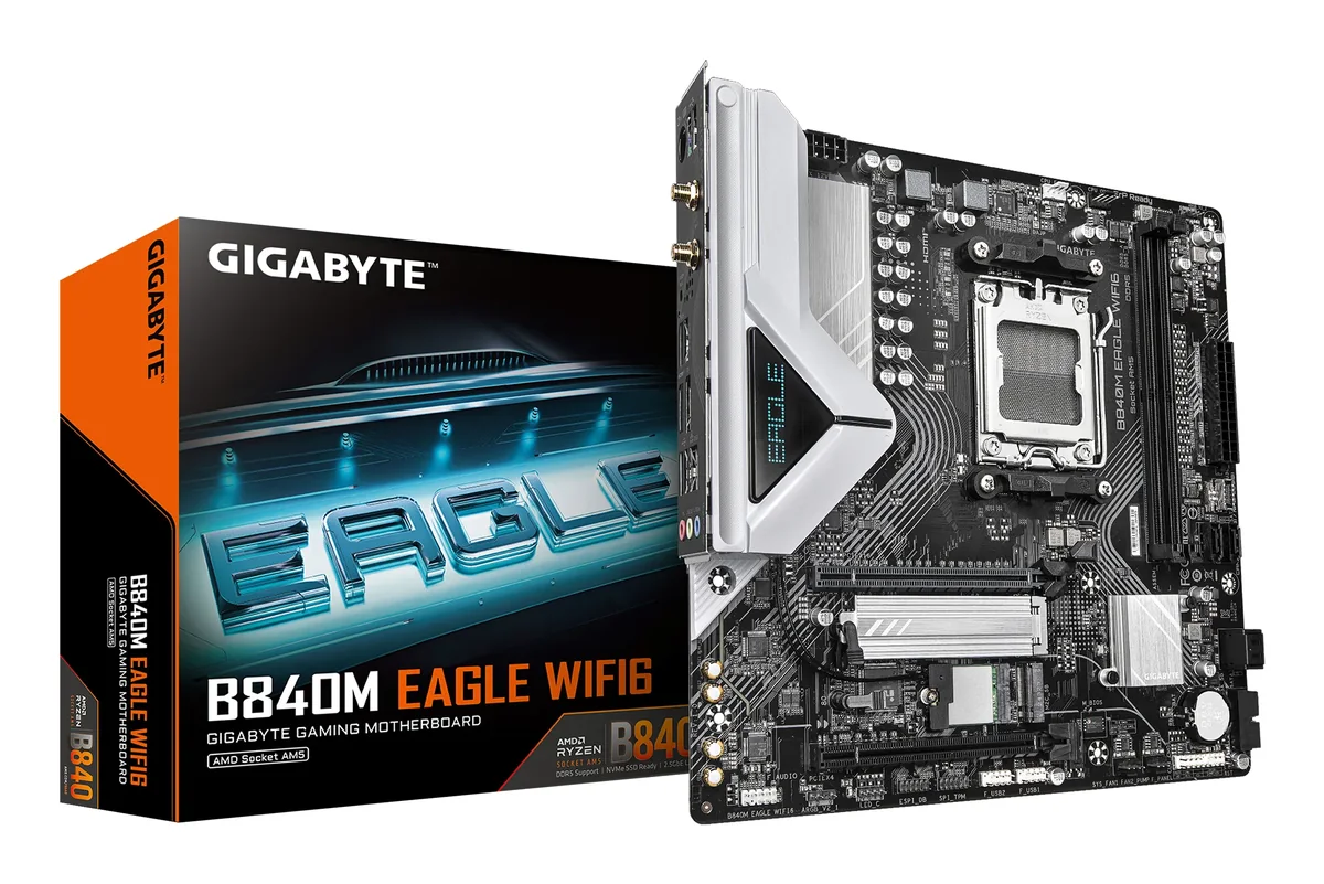 Gigabyte B840M EAGLE WIFI6 AM5 mATX -emolevy