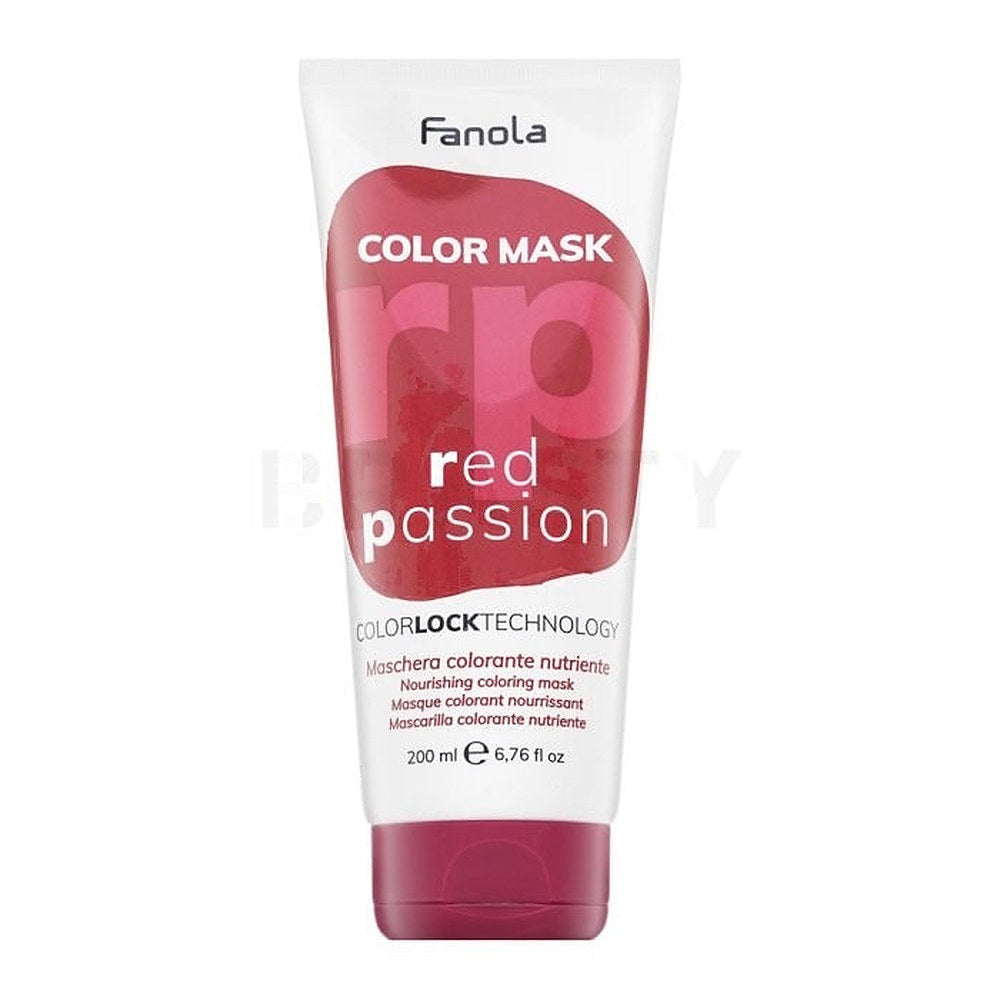 Fanola Maschera Colorata Rosso Passione 200 ml — Maschera capelli